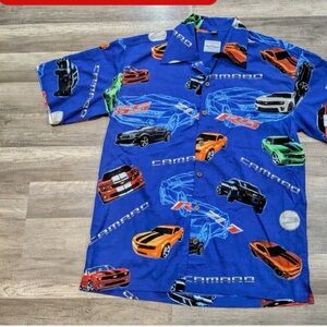 David Carey Originals-for GM-Camaro RS-DL-1 Men’s Shirt -size XXXL- NWT